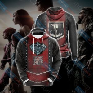 Justice League New Look Unisex 3D T-shirt Hoodie S 