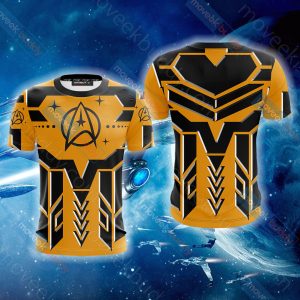 Star Trek - Command New Look Unisex 3D T-shirt