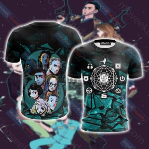 Sense8 Unisex 3D T-shirt