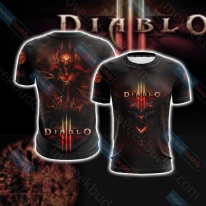 Diablo III New Unisex 3D T-shirt   