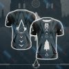 Assassin's Creed Unity Unisex 3D T-shirt S