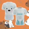 We Bare Bears - Ice Bear Unisex 3D T-shirt S