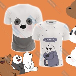 We Bare Bears - Panda Unisex 3D T-shirt S