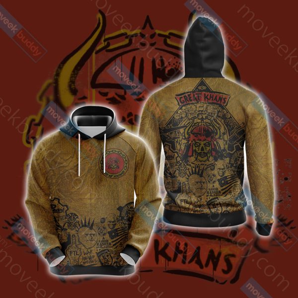 Fallout - The Great Khans Unisex 3D T-shirt Hoodie S