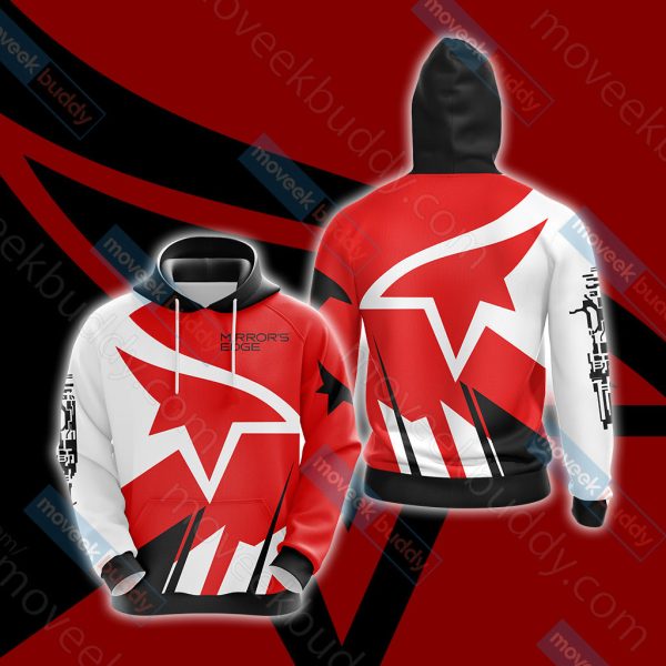 Mirror's Edge  Unisex 3D T-shirt Hoodie S