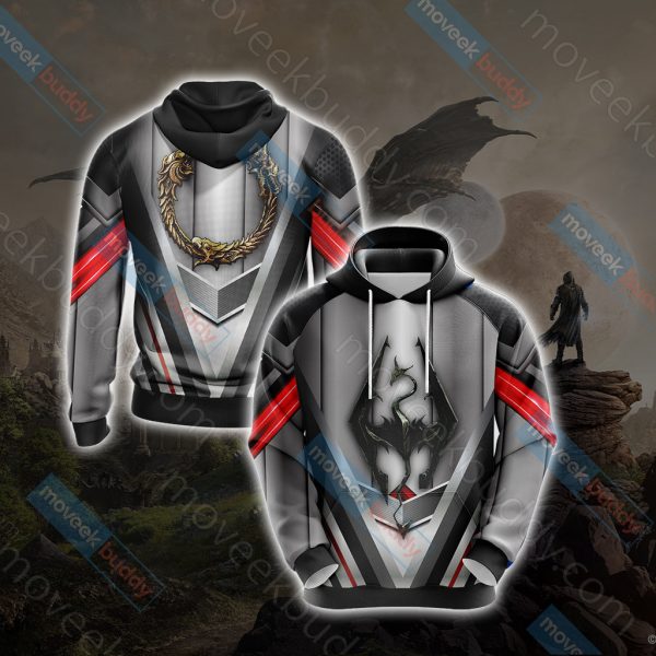 The Elder Scrolls New Style Unisex 3D T-shirt Hoodie S