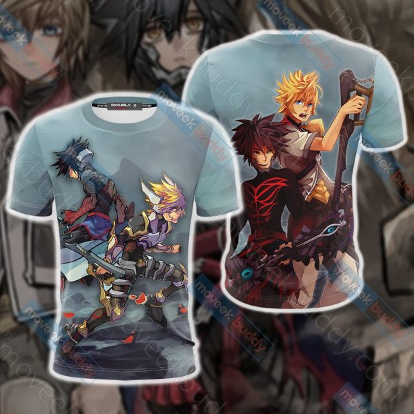 Kingdom Hearts New Version Unisex 3D T-shirt