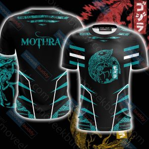 Godzilla - Mothra Unisex 3D T-shirt S
