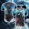 Mortal Kombat Sub-Zero Unisex 3D T-shirt