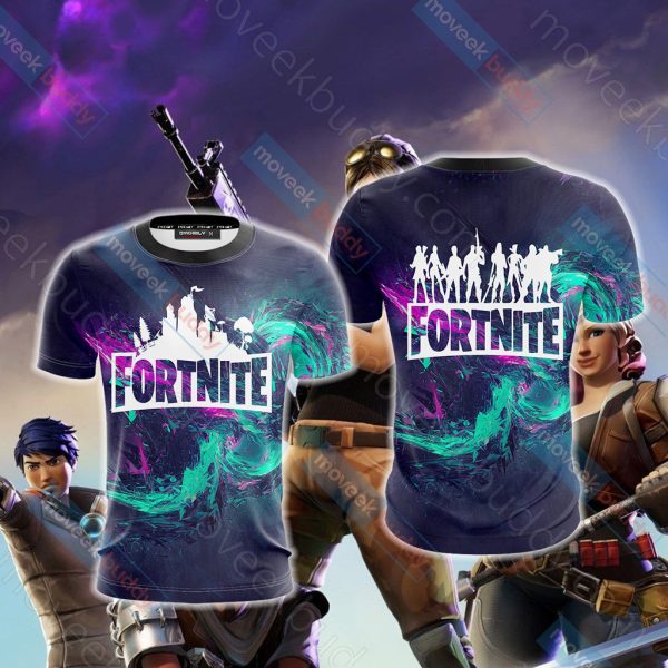 Fortnite Symbol Unisex 3D T-shirt S