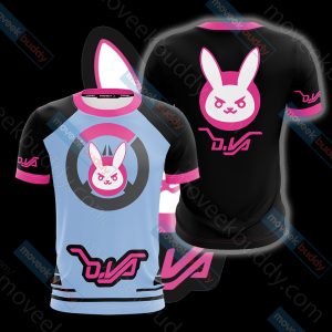 Overwatch - D.Va Symbol Unisex 3D T-shirt   