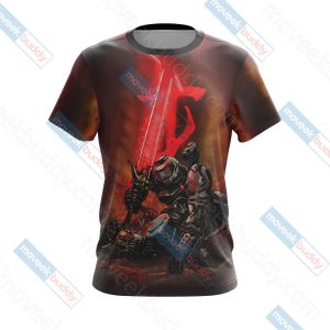 Doom New Unisex 3D T-shirt   