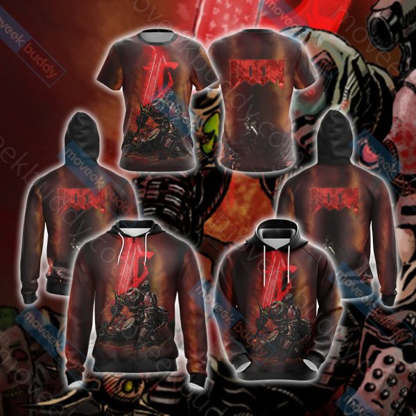 Doom New Unisex 3D T-shirt