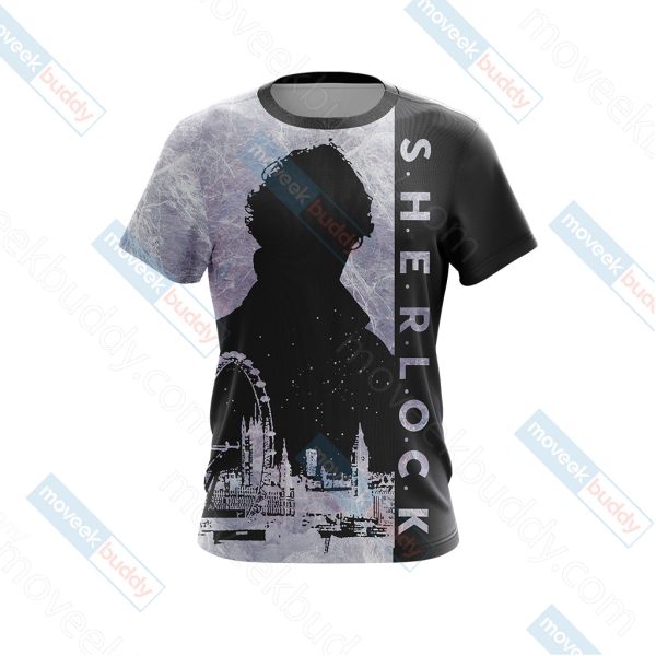 Sherlock (TV series) Unisex 3D T-shirt