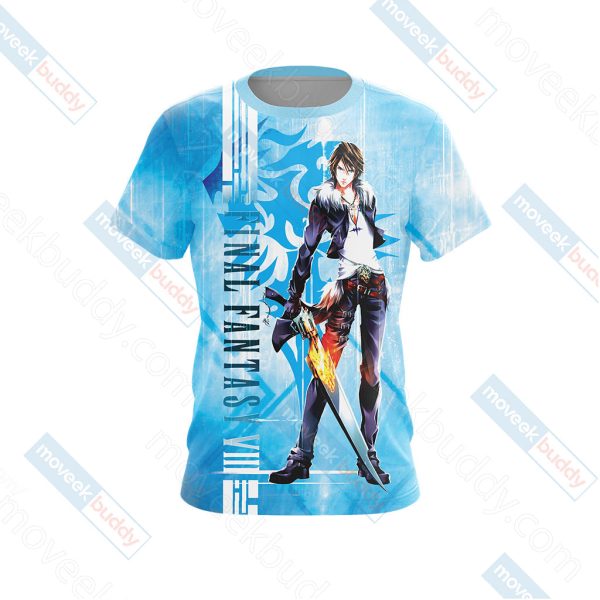 Final Fantasy VIII - Squall Leonhart Unisex 3D T-shirt