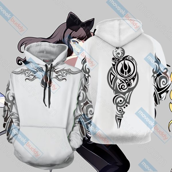 RWBY Blake Belladonna Symbol Unisex 3D T-shirt Hoodie S