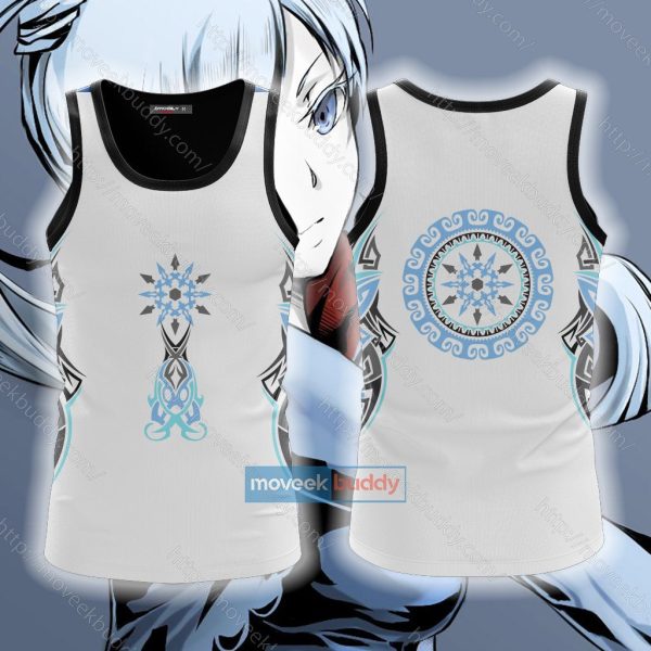 RWBY Weiss Schnee Symbol Unisex 3D T-shirt Tank Top S