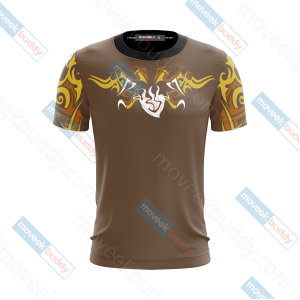 RWBY Yang Xiao Long Symbol Unisex 3D T-shirt   