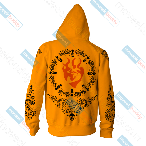 RWBY House Xiao Long By Sword And Sun Zip Up Hoodie