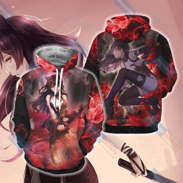 RWBY Blake Belladonna New Unisex 3D T-shirt Hoodie S