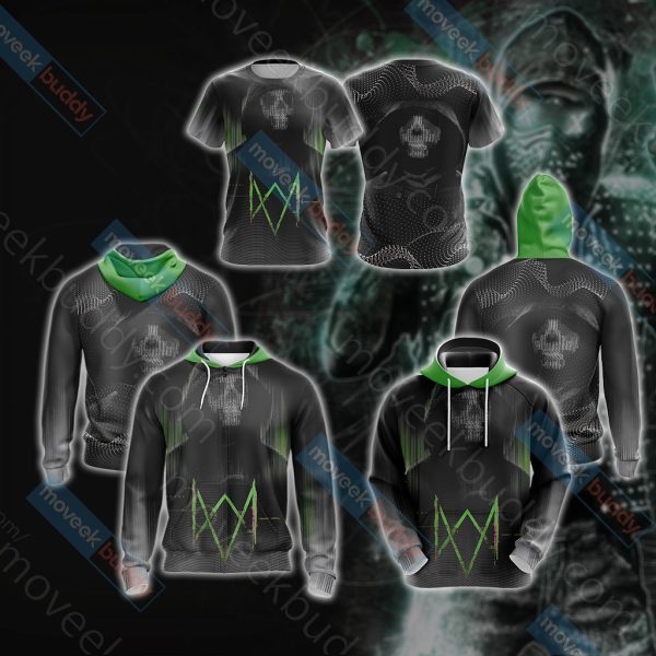 Watch Dogs New Unisex 3D T-shirt