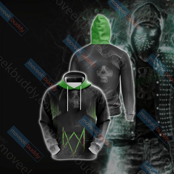 Watch Dogs New Unisex 3D T-shirt Hoodie S