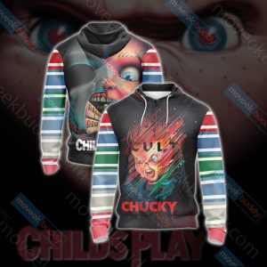 Chucky - Child’s Play Unisex 3D T-shirt Zip Hoodie XS 