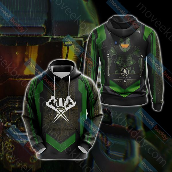 Halo - Master Chief New Unisex 3D T-shirt Hoodie S