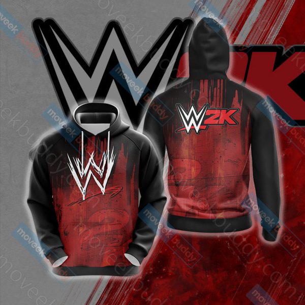 WWE 2K Unisex 3D T-shirt Hoodie S