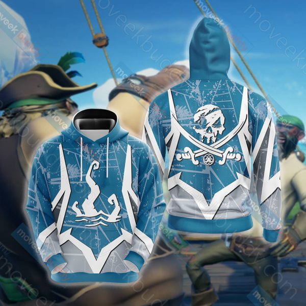 Sea of Thieves Unisex 3D T-shirt Hoodie S