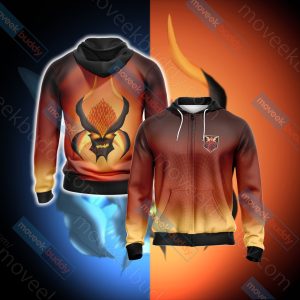 Devil May Cry - Dante Sin Devil Trigger Unisex 3D T-shirt Zip Hoodie XS 