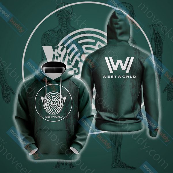 Westworld (TV series) - Maze symbol Unisex 3D T-shirt Hoodie S