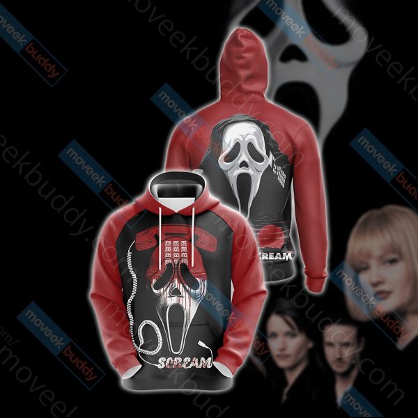 Scream Unisex 3D T-shirt Hoodie S