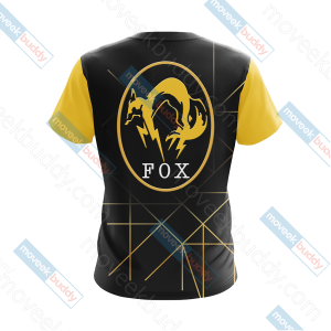 Metal Gear Solid V - FOX Unit Crest Unisex 3D T-shirt   