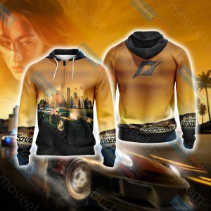 Need for Speed: Undercover Unisex 3D T-shirt Zip Hoodie XS 