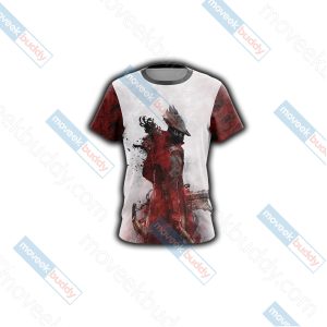 Bloodborne - The Hunter Unisex 3D T-shirt   