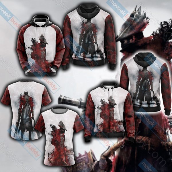 Bloodborne - The Hunter Unisex 3D T-shirt