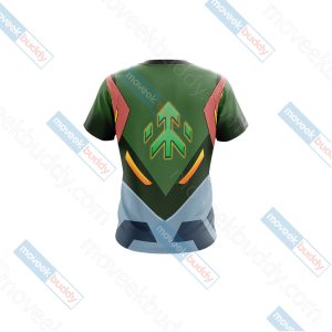 Voltron: Legendary Defender ( Green ) Unisex 3D T-shirt   