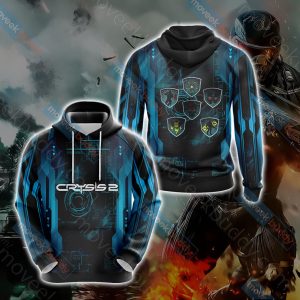 Crysis 2 Unisex 3D T-shirt Hoodie S 