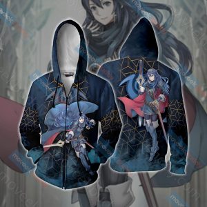 Fire Emblem - Lucina New Unisex 3D T-shirt Zip Hoodie XS 