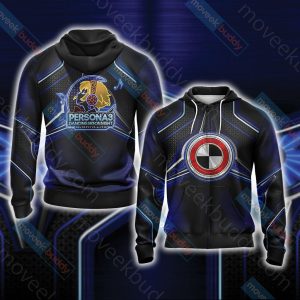 Persona 3 Unisex 3D T-shirt Zip Hoodie XS 