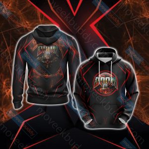 Doom 3 Unisex 3D T-shirt Hoodie S 