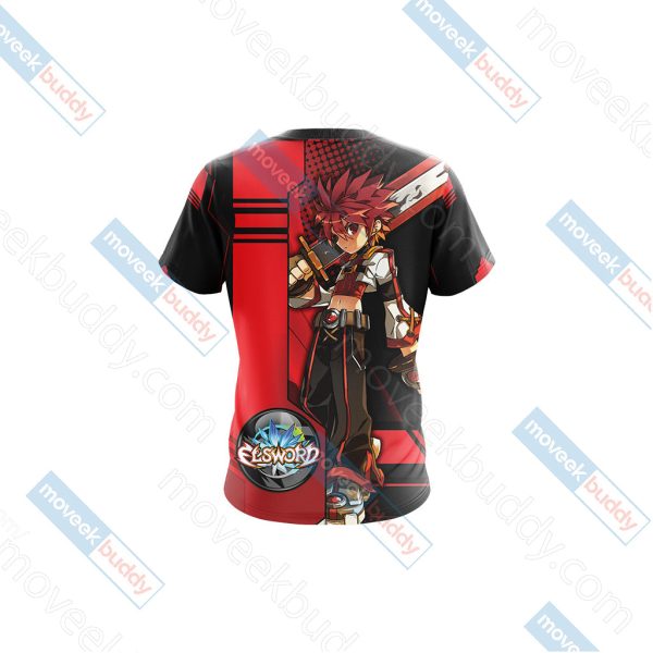 Elsword - Lord Knight New Unisex 3D T-shirt