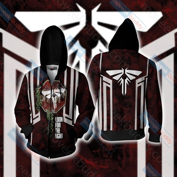 The Last of Us - Look For The Light Unisex 3D T-shirt Zip Hoodie XS