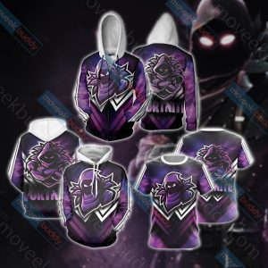 Fortnite - Raven Mascot Unisex 3D T-shirt   