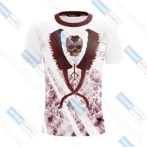 Bloodborne - Hunter's Mark Unisex 3D T-shirt   