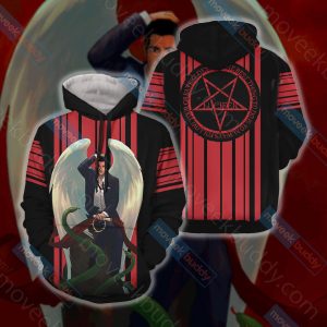 Lucifer New Look Unisex 3D T-shirt Hoodie S 