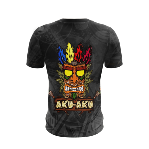 Crash Bandicoot - Aku Aku Unisex 3D T-shirt   