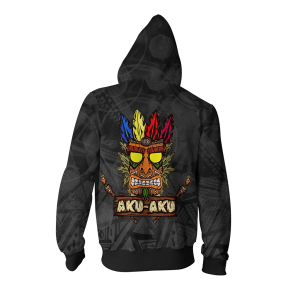 Crash Bandicoot - Aku Aku Unisex 3D T-shirt   