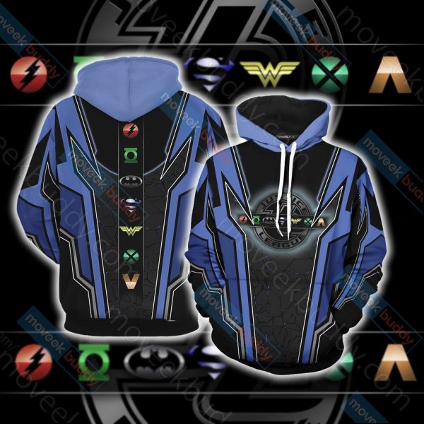 Justice League New Unisex 3D T-shirt Hoodie S